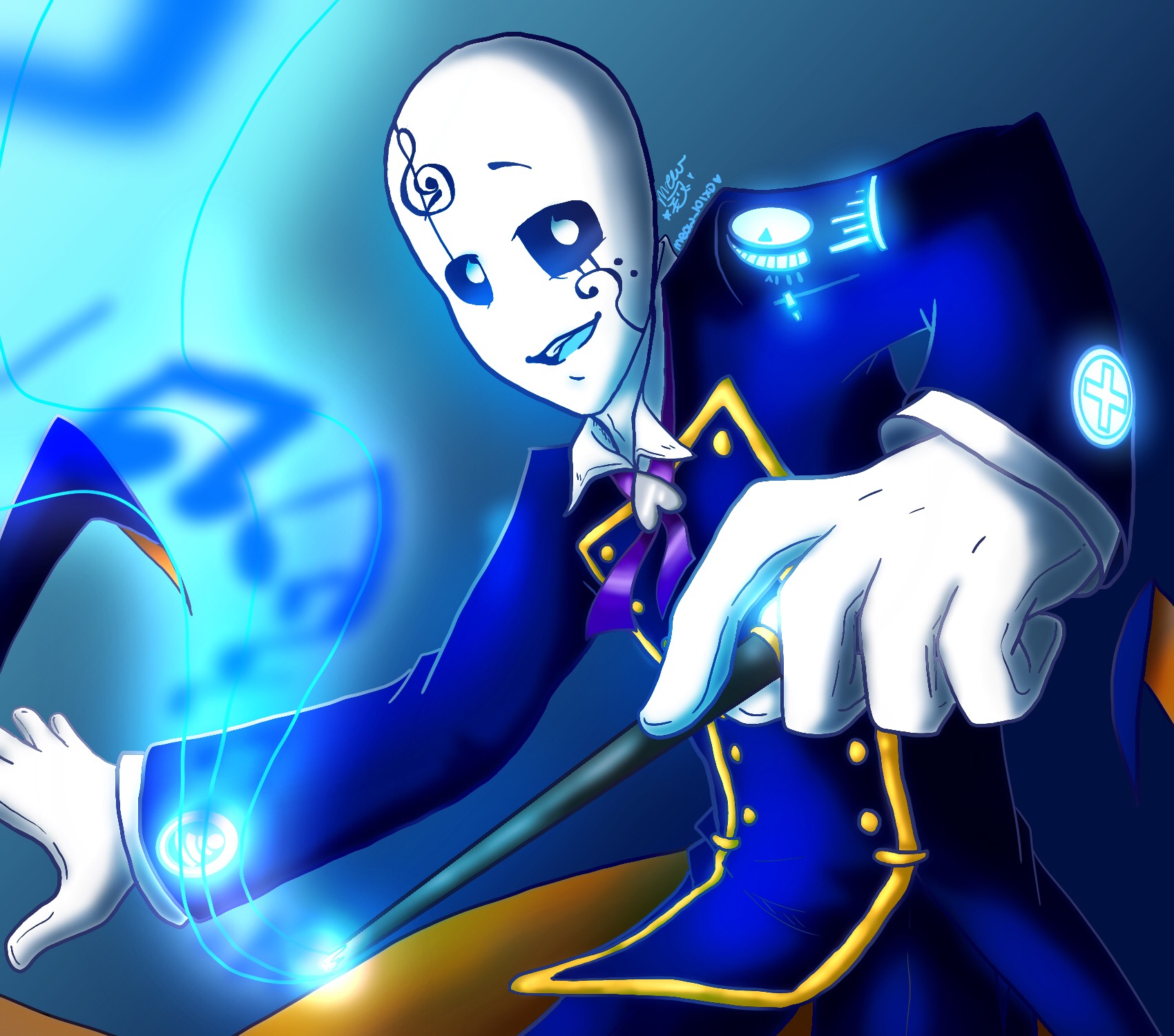 Underbeats Gaster fan art~ also! I do indeed have a few...